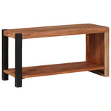 Bookshelf Brown 80 x 30 x 40 cm Solid Acacia Wood 4104018