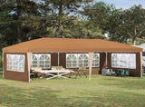 Pop-up Party Tent 575 x 289 x 245 cm Beige 42019793