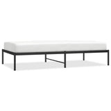Metal Bed Frame without Mattress Black 100x190cm 350840