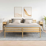 Bedside Cabinets 2 pcs with Drawer Artisan Oak 25x31x66 cm 858631