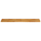 Table Top Live Edge 180x30x2.5 cm Solid Wood Mango 370533