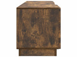TV Cabinet Smoked Oak 150 x 31 x 47 cm Engineered Wood 895380