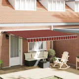 Awning Frame Orange and Black 400 x 300 cm 3330519