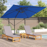 Roma Parasol Blue 286 x 284 x 265 cm Aluminium and Polyester 42003340