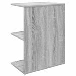 ZNTS Bedside Tables 2 pcs Grey Sonoma 46.5x29x61 cm Engineered Wood 858661