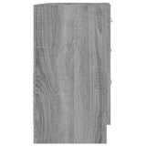 Sink Cabinet Grey Sonoma 63x30x54 cm Engineered Wood 815631