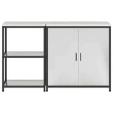 Kitchen Storage Set HATTEM 2 pcs Silver Stainless Steel 3392684