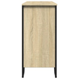 Sideboard Sonoma Oak 101x35.5x74.5 cm Engineered Wood 848555