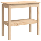 Console Table 80x40x75 cm Solid Wood Pine 814304