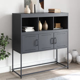 Sideboard Anthracite 100.5x39x107 cm Steel 846592