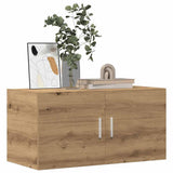 Wall Cabinet Artisan Oak 80x39x40 cm Engineered Wood 856029