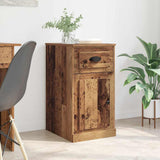 Side Cabinet 40 x 50 x 75 cm Engineered Wood Old Wood 881447