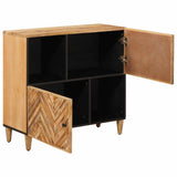 Storage Cabinets Brown 80 x 33.5 x 75 cm Solid Mango Wood 4018943