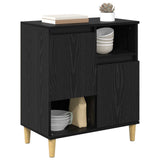 Sideboard Black oak 35 x 60 x 70 cm Engineered wood 881259