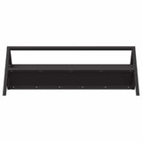 Livestock Feeding Trough Black 111 x 76 x 38 cm 874660