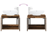 Bathroom Furniture Set 2 pcs Old Wood Engineered Wood 3404092