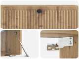 Wall-Mounted TV Cabinet Artisan Oak 98 x 31 x 30 cm 898054