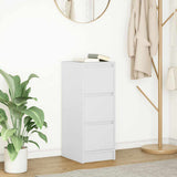 Sideboard White 29.5x34x76 cm Engineered Wood 861634