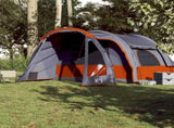 Family Tent 6-Person Grey Waterproof 94733
