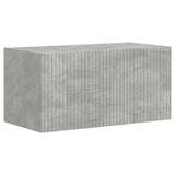 TV Cabinet Set Wall-mounted 4 pcs Concrete Grey Engineered Wood 3409045