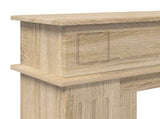Fireplace Surround Sonoma 102 x 26 x 100 cm Engineered Wood 8006644