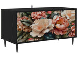 TV Cabinet BORNE 69 x 33 x 50.5 cm Black Oak Engineered Wood 8007016