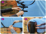 Horse Blanket Full Aqua Polyester 42013261