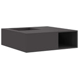 Fire Pit Black 100 x 100 x 30 cm Steel 859000