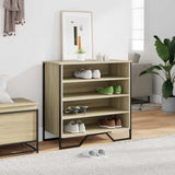Shoe Cabinet Sonoma Oak 80x38x78 cm Engineered Wood 848650