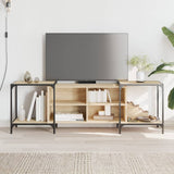 TV Cabinet Sonoma Oak 153x37x50 cm Engineered Wood 837603