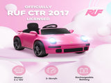 Licensed RUF CTR 2017 Electric Car for Kids, with Remote Control, Soft Start, MP3 Player, LED T3398P378936