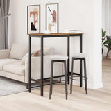 Table Old Wood 100 x 40 x 100.5 cm Engineered Wood and Steel 873742