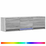 TV Cabinet with LED with LED Grey Sonoma 140 x 34 x 40 cm 3418711