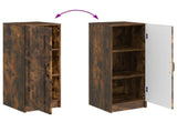 Sideboard Smoked Oak 33 x 34.5 x 87 cm Engineered Wood 895750