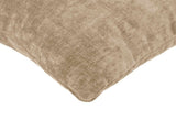 Cushion Cover 6 pcs HEERLEN Taupe 50 x 75 cm Chenille Fabric 911688