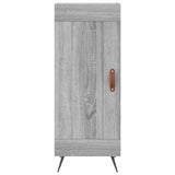 Highboard Grey Sonoma 34.5x34x180 cm Engineered Wood 3200431