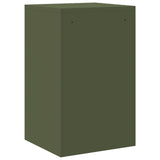 File Cabinet Olive Green 45.5 x 42 x 74.5 cm Cold-Rolled Steel 891614