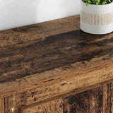Highboard with Drawer 3 pcs Old Wood Engineered Wood 3402671