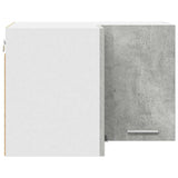 Hanging Cabinet Concrete Grey and White 57 x 57 x 40 cm 884189