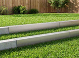 Garden Cover Profile 10 pcs 100 x 10 x 15 cm Stainless Steel 8012915
