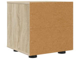 Bedside Table Sonoma Oak 30.5 x 30 x 43 cm Engineered Wood 888801