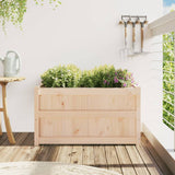 Garden Planter 90x50x50 cm Solid Wood Pine 837459