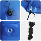 Winter Pool Pillow Blue 310 x 180 cm PVC 42024533