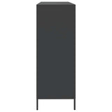 Sideboard Black 135x39x103,5 cm Cold-rolled Steel 3307173
