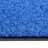 Doormat Washable Blue 90x120 cm 323442