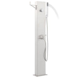 Garden Shower Faucet 110 cm Stainless Steel 48206