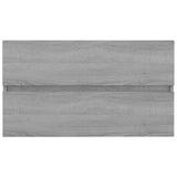 Sink Cabinet Grey Sonoma 80x38.5x45 cm Engineered Wood 815652