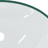 Basin Tempered Glass 54.5x35x15.5 cm Transparent 345238