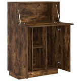 Desk Smoked Oak 71.5 x 31.5 x 106.5 cm Engineered Wood 869486