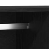 Wardrobe Black Oak 80 x 52 x 180 cm Engineered Wood 862437